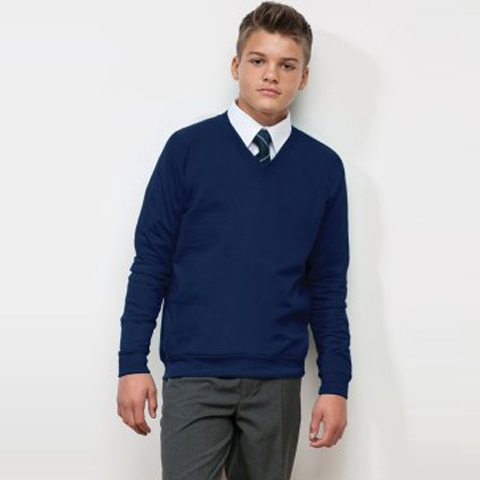 AWDis Academy V Neck Sweatshirt
