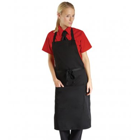 Dennys Bib Apron with Pocket