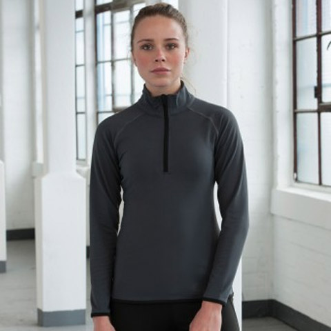 AWDis Just Cool Girlie Half Zip Sweat Jacket