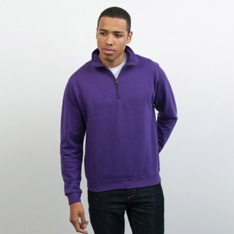 AWDis Sophomore Zip Neck Sweatshirt