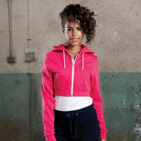 AWDis Girlie Cropped Zoodie