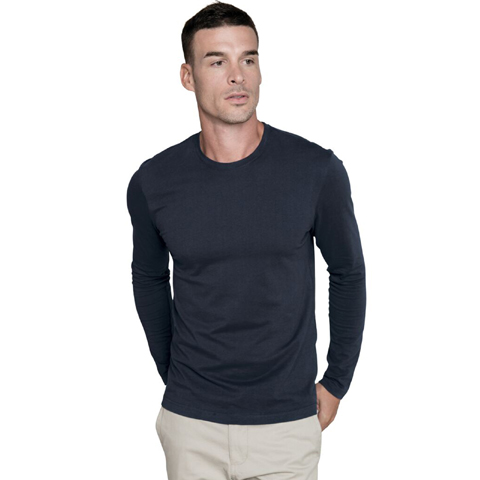 Kariban Long Sleeve Crew Neck T-Shirt