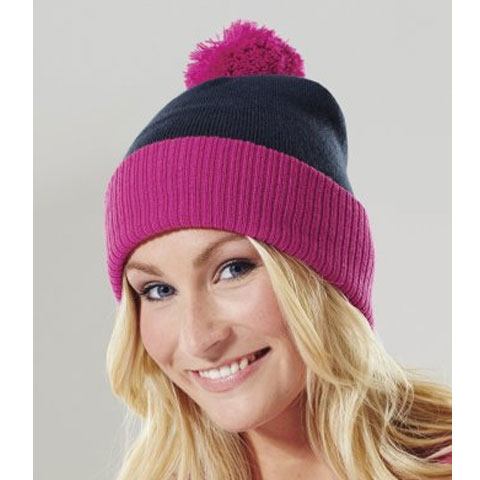 Beechfield Snowstar Duo Two-Tone Beanie