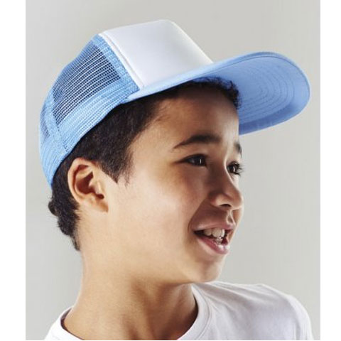 Beechfield Kids Vintage Snap-Back Trucker Cap