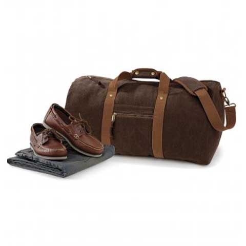 Quadra Vintage Canvas Holdall