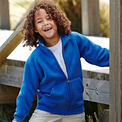 Fruit of the Loom Premium Kids Sweat Jacket