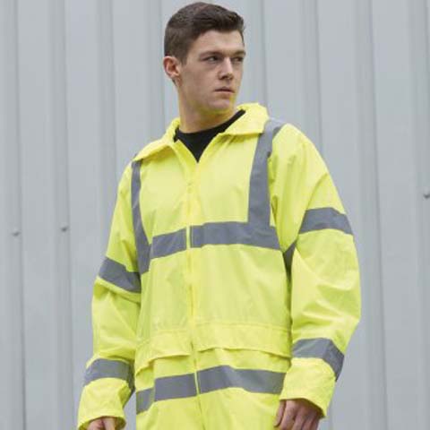 Portwest Hi-Vis Rain Jacket