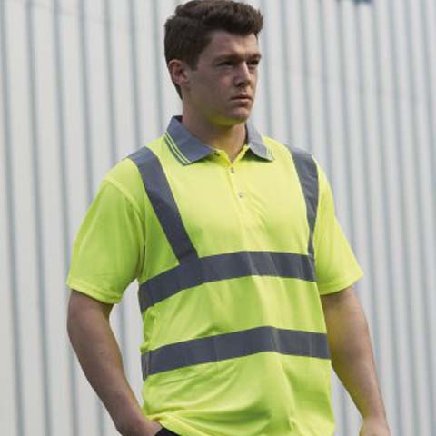 Portwest Hi-Vis Polo Shirt