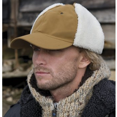 Result Faux Sheepskin Hat