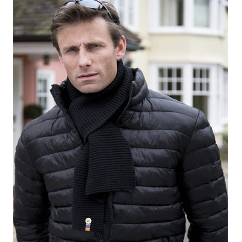 Result Button Trim Scarf