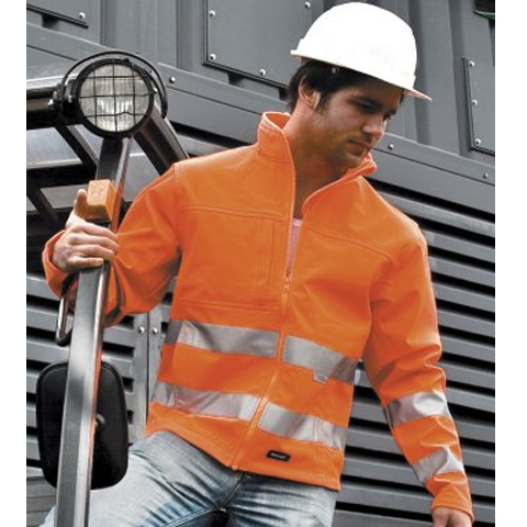 Result Safeguard Hi-Vis Soft Shell Jacket