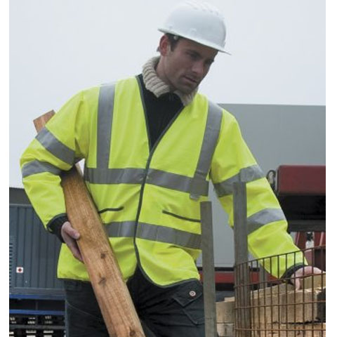 Result Lightweight Motorway Hi-Vis Safety Jacket