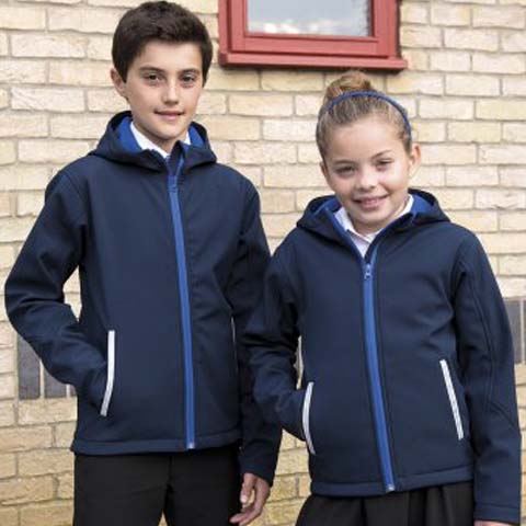 Result Kids TX Performance Hooded Soft Shell Jacket