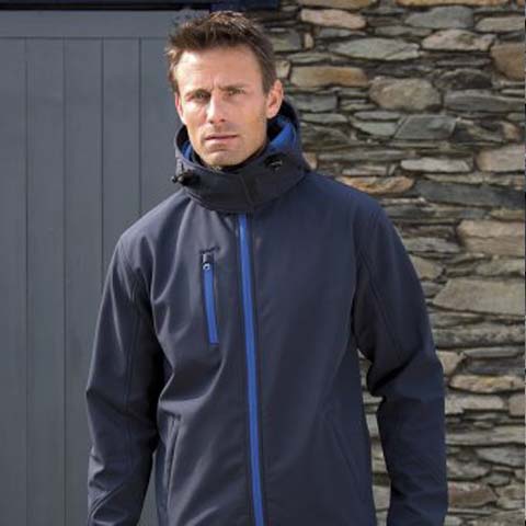 Result Core TX Performance Hooded Soft shell Jacket