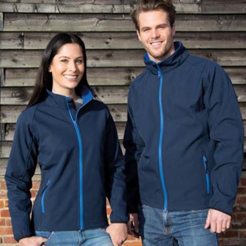 Result Core Printable Soft Shell Jacket