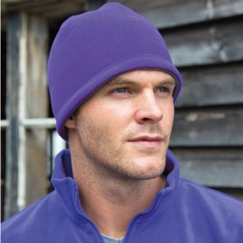 Result Reversible Fleece Skull Hat
