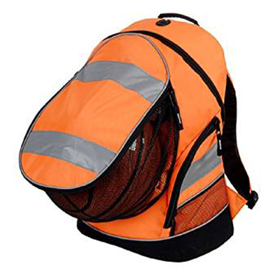 EURO HI VIS BACKPACK 3 HIGH VISIBILTY COLOURS CYCLING RUCKSACK SCHOOL BAG