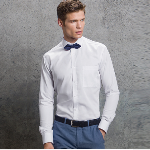 Kustom Kit Long Sleeve Premium Slim Fit Shirt